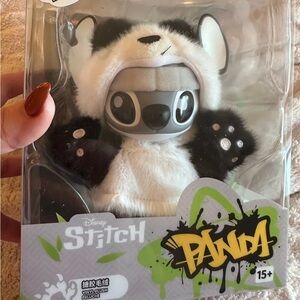 Disney Limited Addition Stitch Panda Plush Toy - New in Box